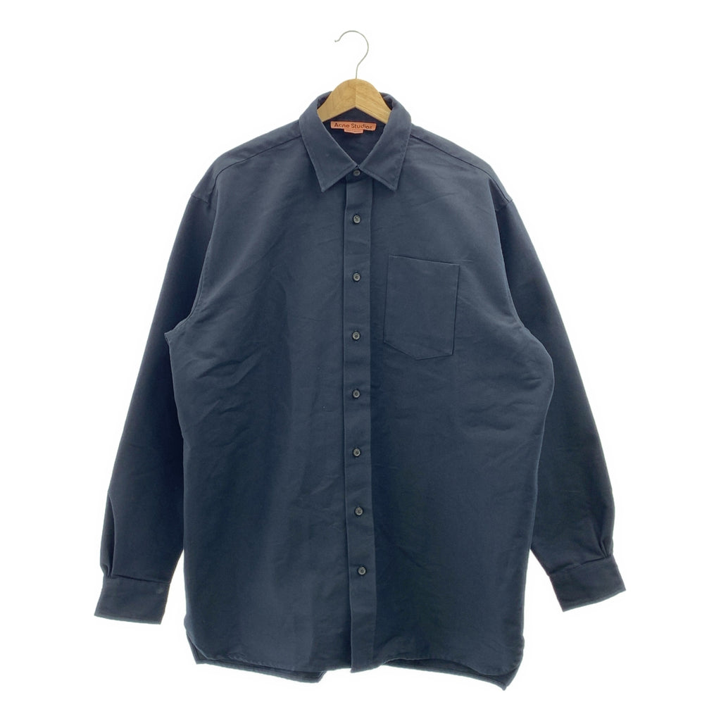 Acne Studios / アクネストゥディオズ | コットン ポリエステル オーバーサイズ シャツ | 46 | メンズ