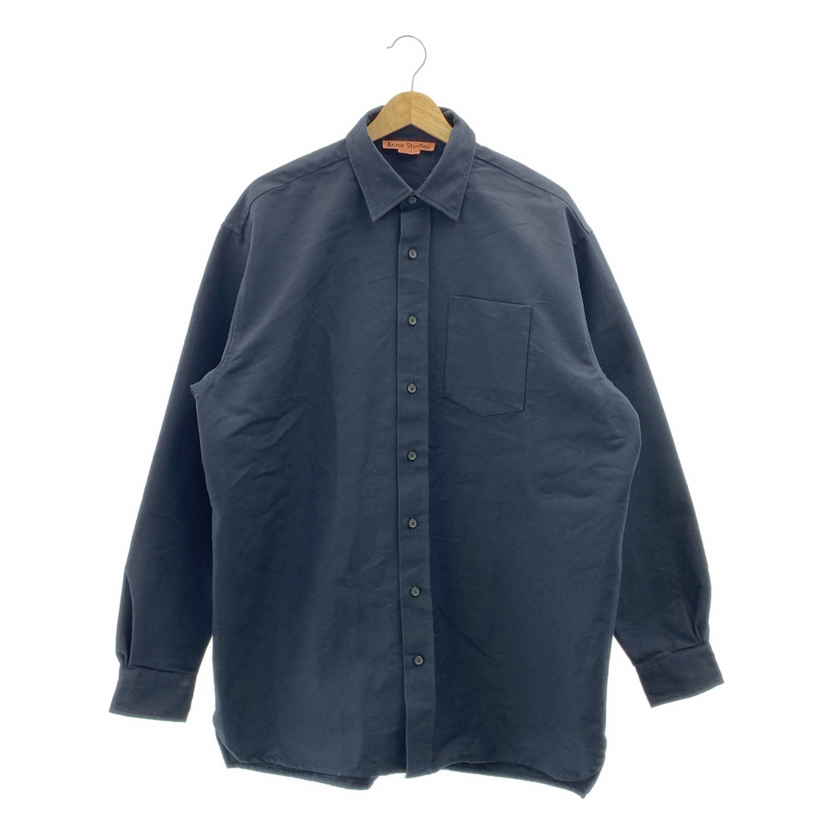 Acne Studios / アクネストゥディオズ | コットン ポリエステル オーバーサイズ シャツ | 46 | メンズ