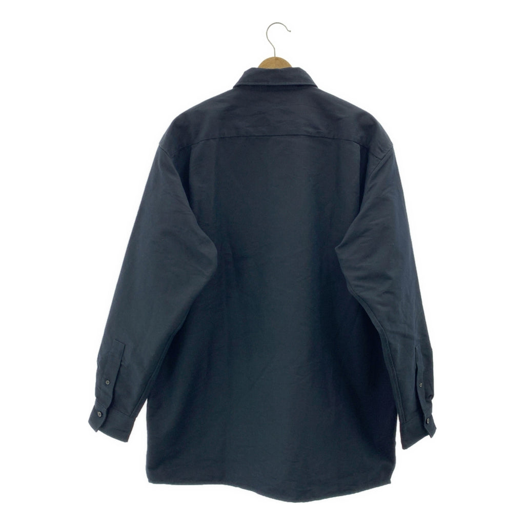 Acne Studios / アクネストゥディオズ | コットン ポリエステル オーバーサイズ シャツ | 46 | メンズ