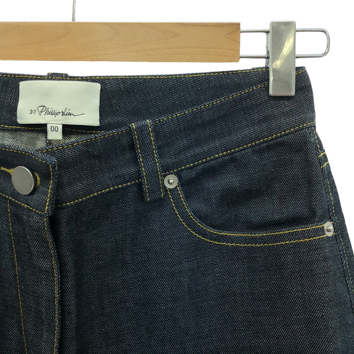 3.1 Phillip Lim |錐形牛仔褲 | 00 |靛藍 |女性的