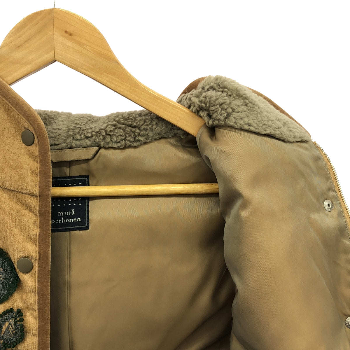 mina perhonen | 2014-15 a/w | frost garden padded hooded vest | 38 | women's