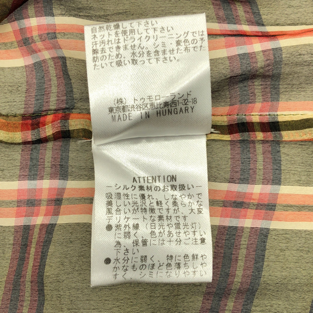 DRIES VAN NOTEN | 100% 真絲圓領透視無袖長襯衫 | 36 碼 | 女款