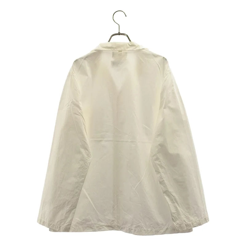 【美品】  YAECA CONTEMPO / ヤエカコンテンポ | コットン ワイド オープンカラーシャツ | M | ホワイト | レディース
