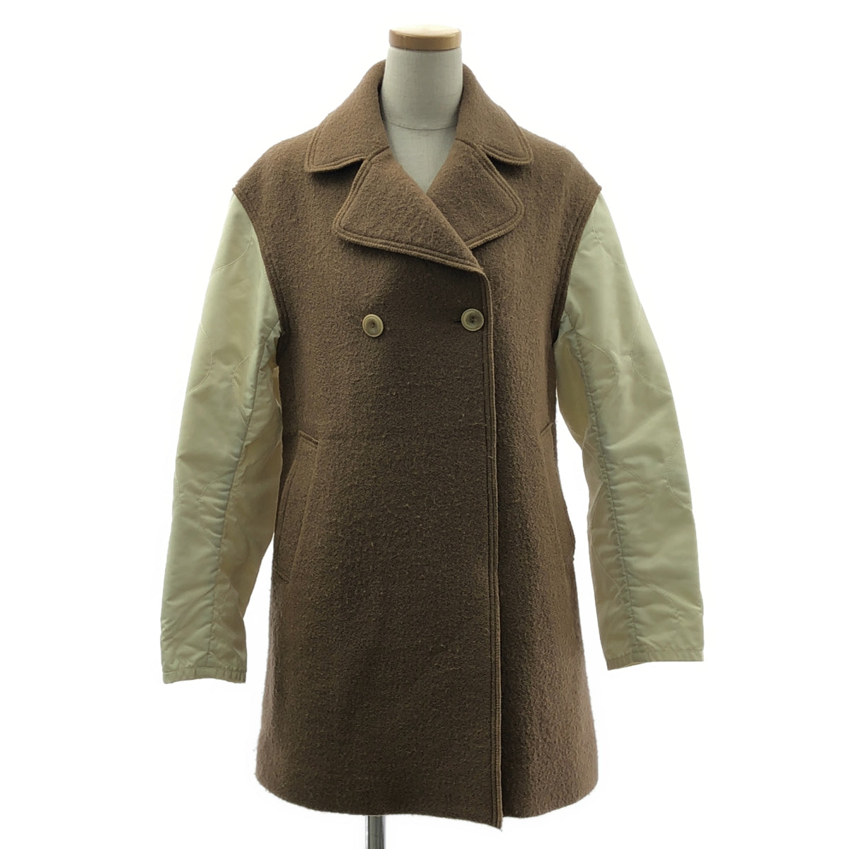 3.1 Phillip Lim / 쓰리원 필립 림 | 소매 전환 아미 코트 | 2 | 베이지 / 아이보리 | 여성