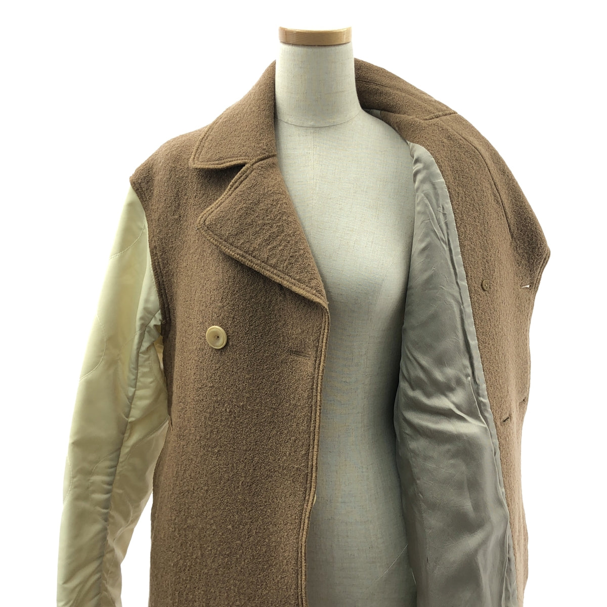 3.1 Phillip Lim / 쓰리원 필립 림 | 소매 전환 아미 코트 | 2 | 베이지 / 아이보리 | 여성