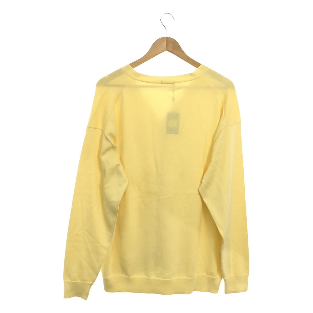 [Good Condition] LENO | 2023SS | COTTON KNIT CARDIGAN | 1 | Yellow | Men's