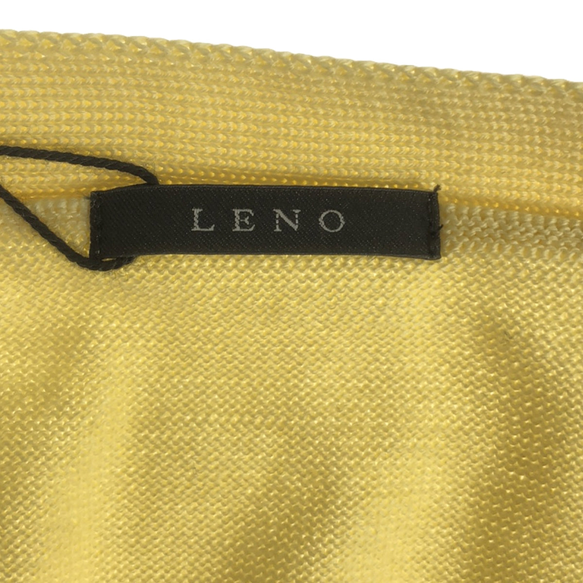 [Good Condition] LENO | 2023SS | COTTON KNIT CARDIGAN | 1 | Yellow | Men's