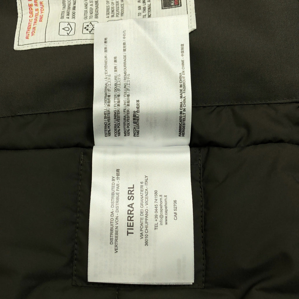 CAPE HORN / ケープホーン | TACUMAN 中綿入り シームレス フーデッド コート | 48 | メンズ