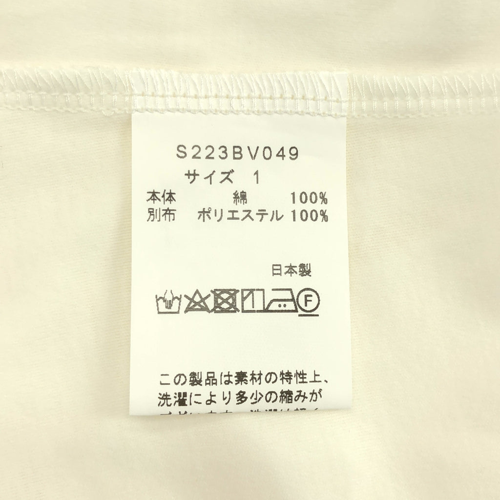 sono / ソーノ | チューリップスリーブ カットソー | 1 | レディース