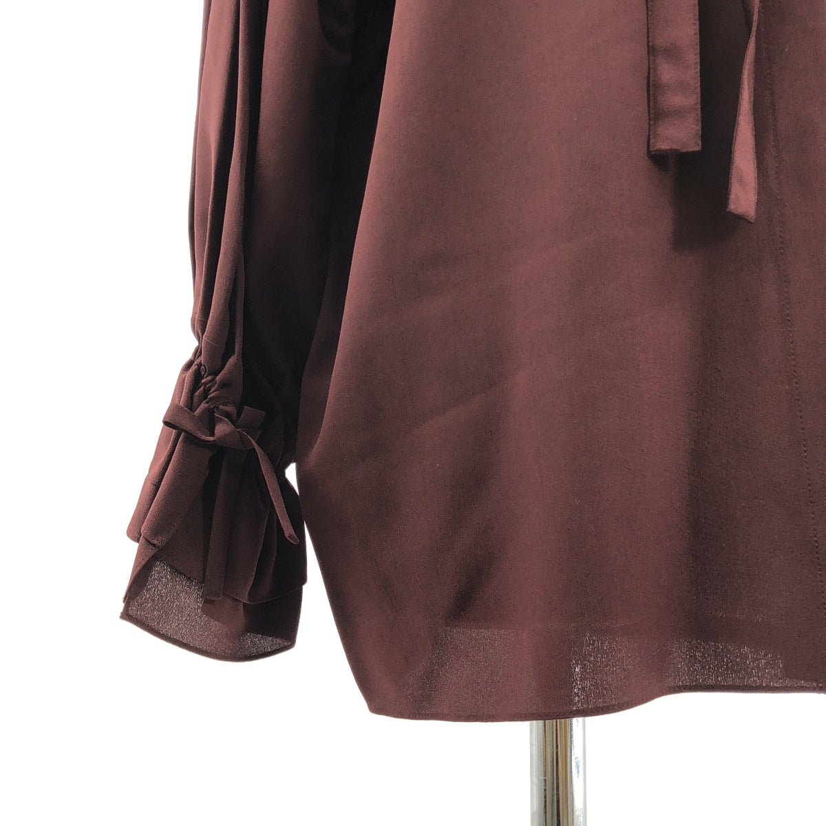 HERMES / 헤르메스 | 실크 보우타이 블라우스 | 34 | 여성