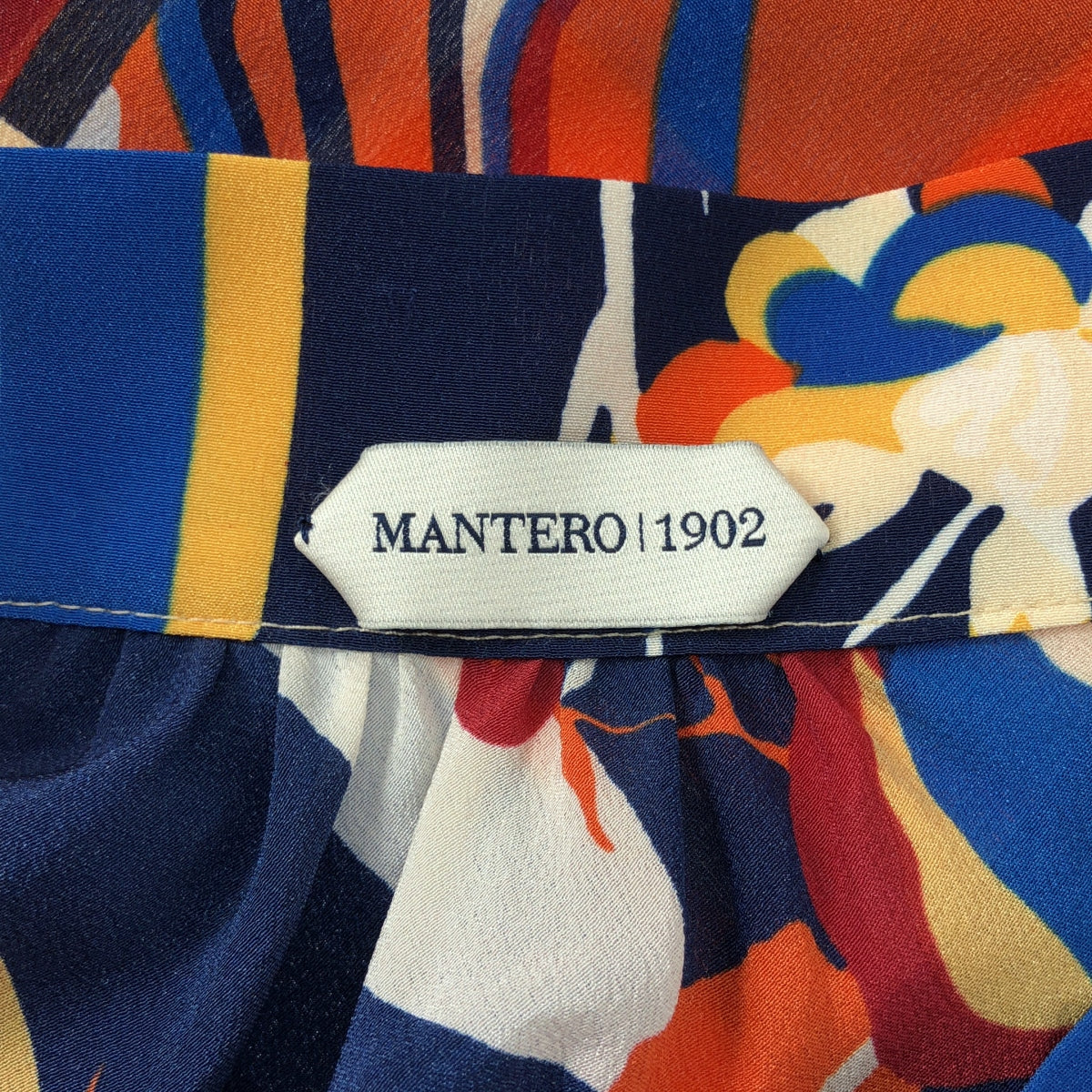 MANTERO 1902 | 100% 絲質 | 絲質印花側拉鍊長裙 | 40 碼 | 多色 | 女款
