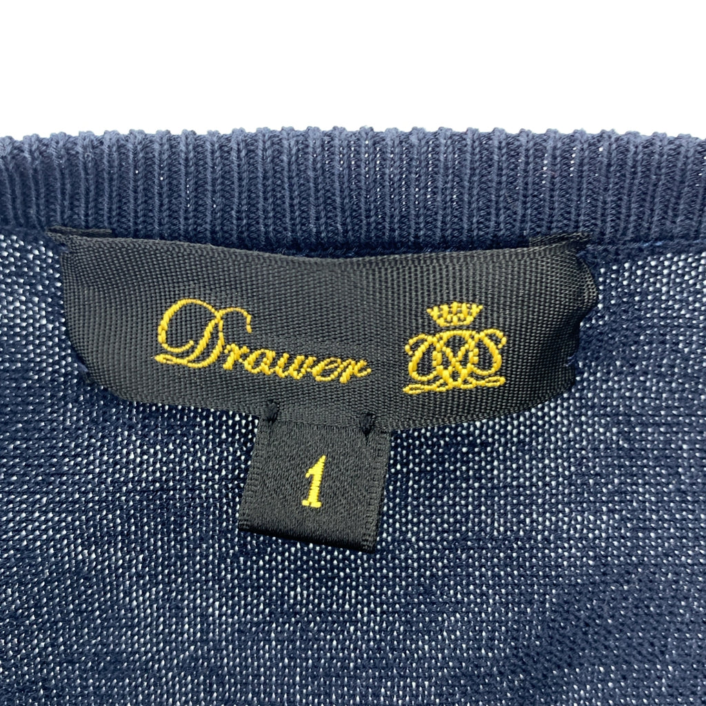 Drawer / ドゥロワー | 16Gコットンレースニット トップス | 1 | レディース