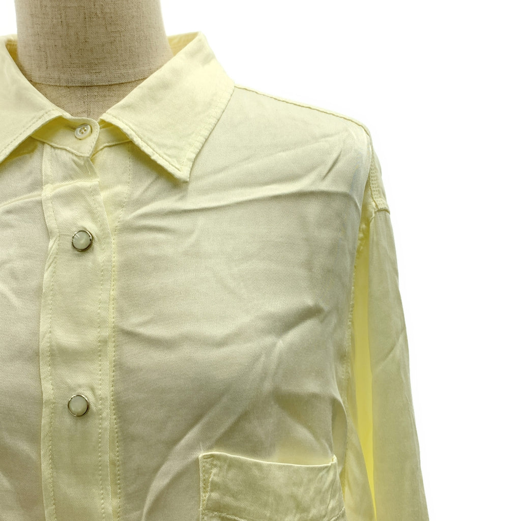 NOWOS / ノーウォス | レーヨン オーバーシルエット シャツ | F | レディース