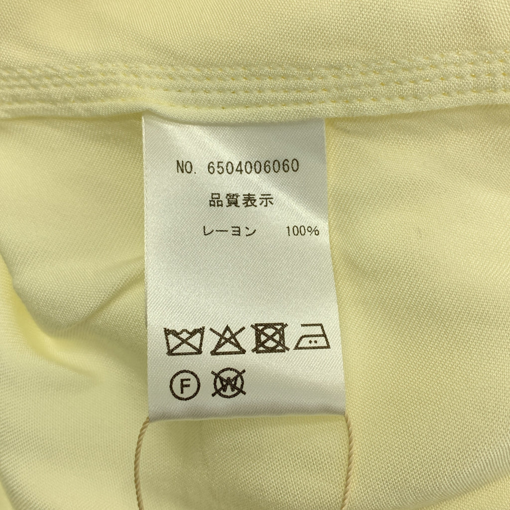 NOWOS / ノーウォス | レーヨン オーバーシルエット シャツ | F | レディース