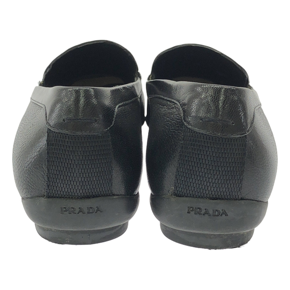 PRADA / 프라다 | 가죽 로퍼 가죽 신발 | 34 1/2 | 블랙 | 여성