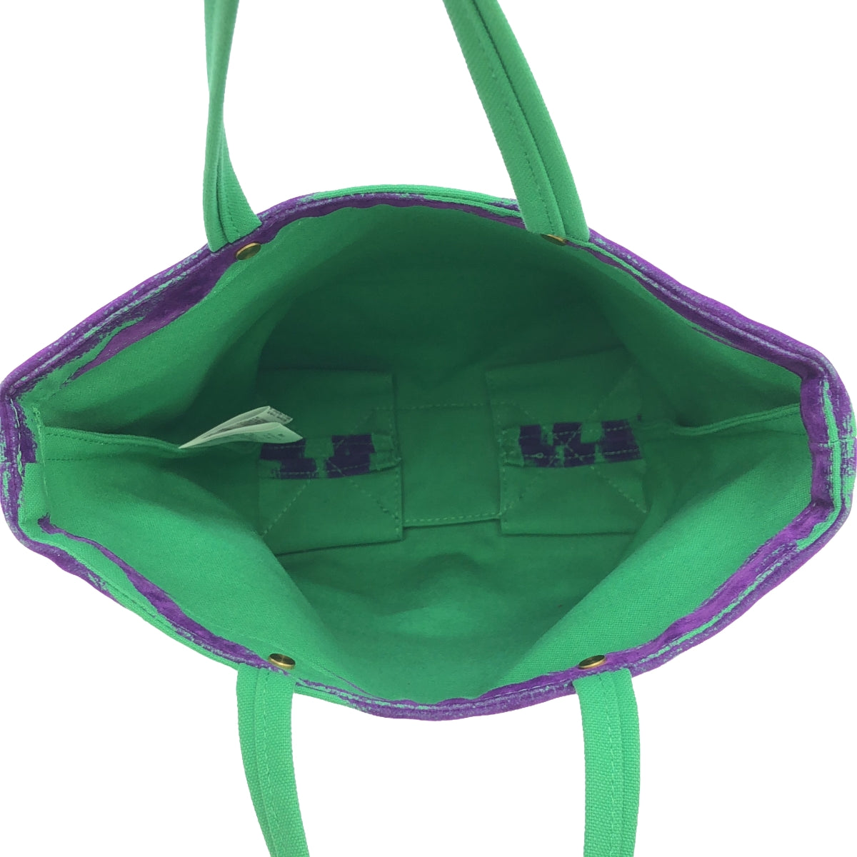 mina perhonen / mina perhonen | 2023AW | puska flocked print tote bag |
