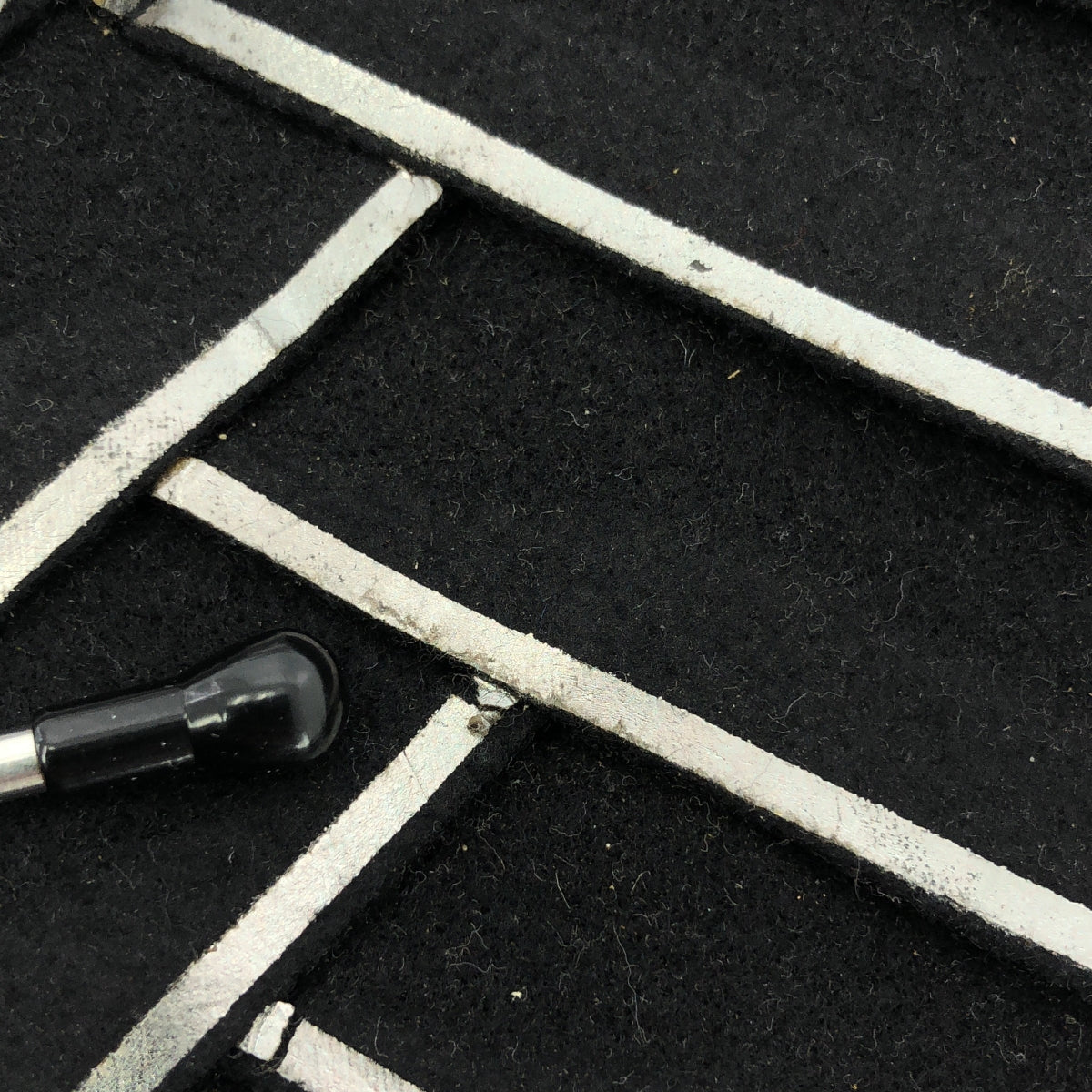 ISSEY MIYAKE FETE | 毛氈手提包 | 黑色/銀色 | 女款