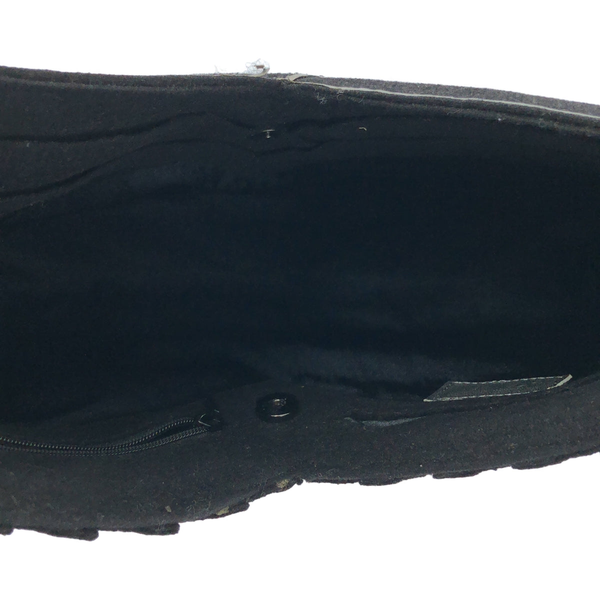 ISSEY MIYAKE FETE | 毛氈手提包 | 黑色/銀色 | 女款