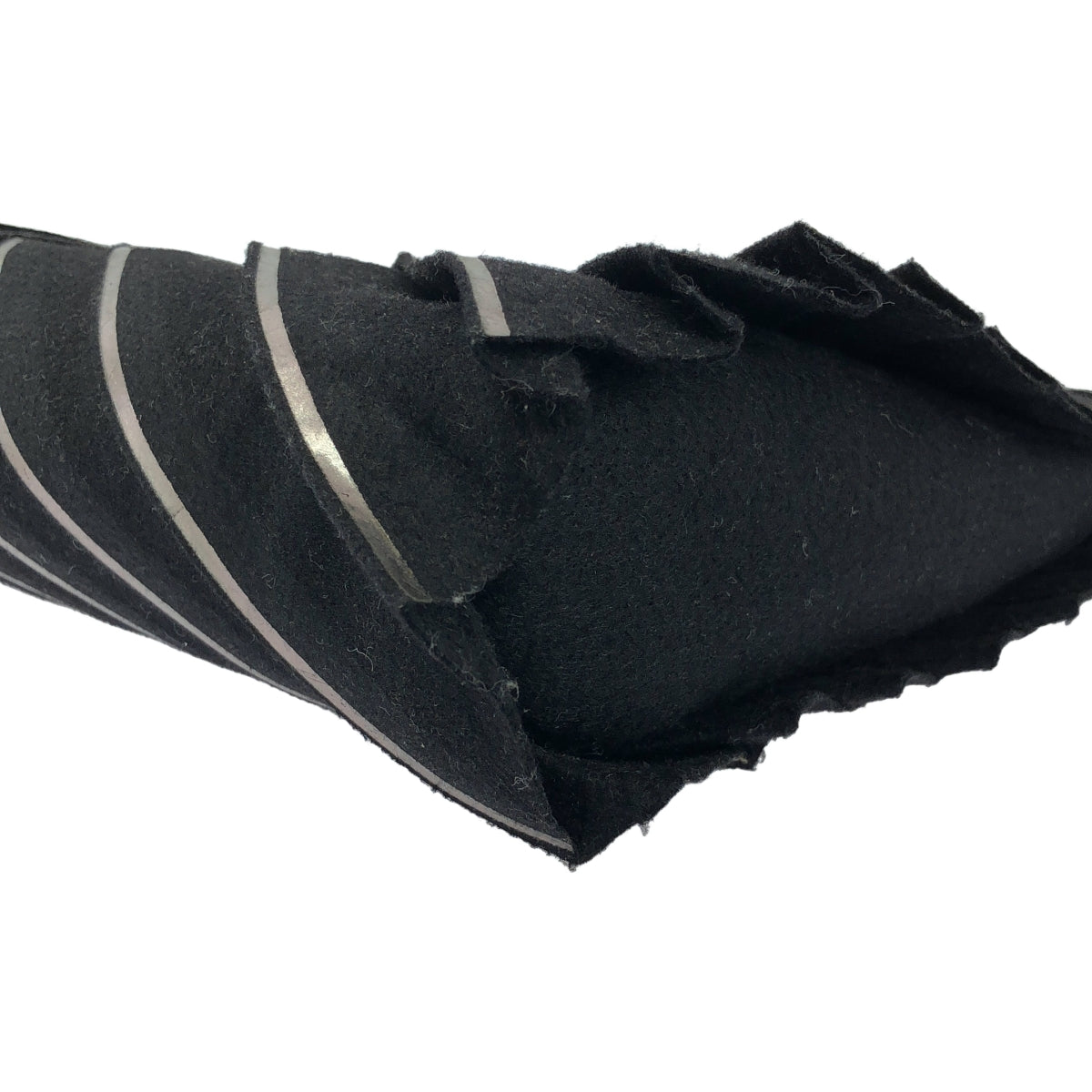 ISSEY MIYAKE FETE | 毛氈手提包 | 黑色/銀色 | 女款