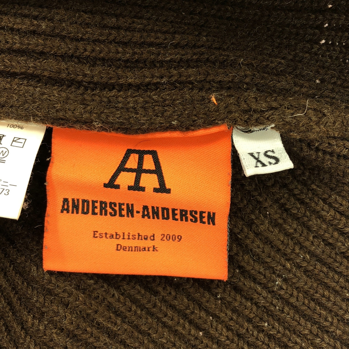 ANDERSEN-ANDERSEN / Andersen Andersen | 5G Rib Pullover Knit | XS | Men's