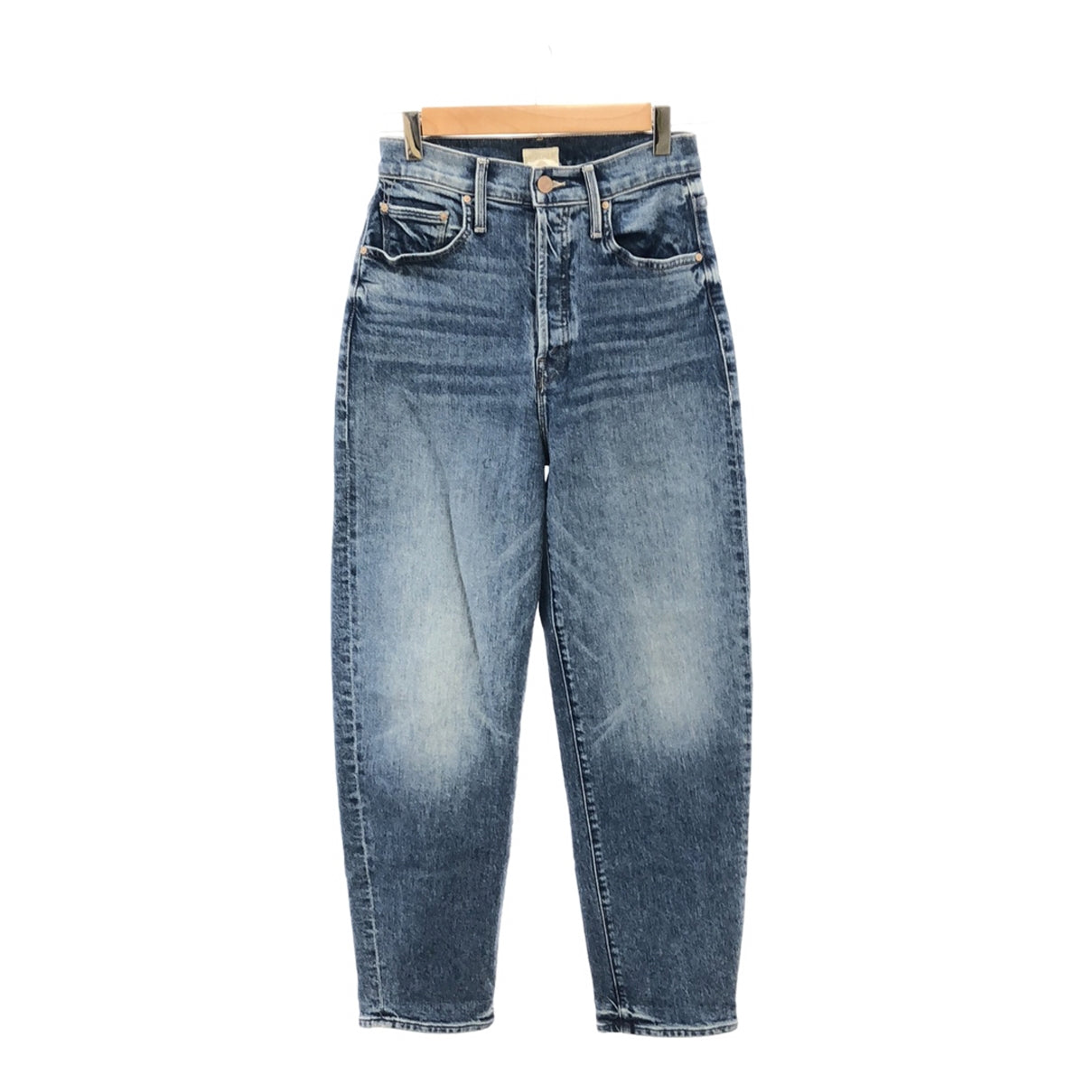 MOTHER / マザー | × Ron Herman ロンハーマン別注 THE CURBSIDE ANKLE ストレッチ テーパード デニムパンツ | 24 | インディゴ | レディース