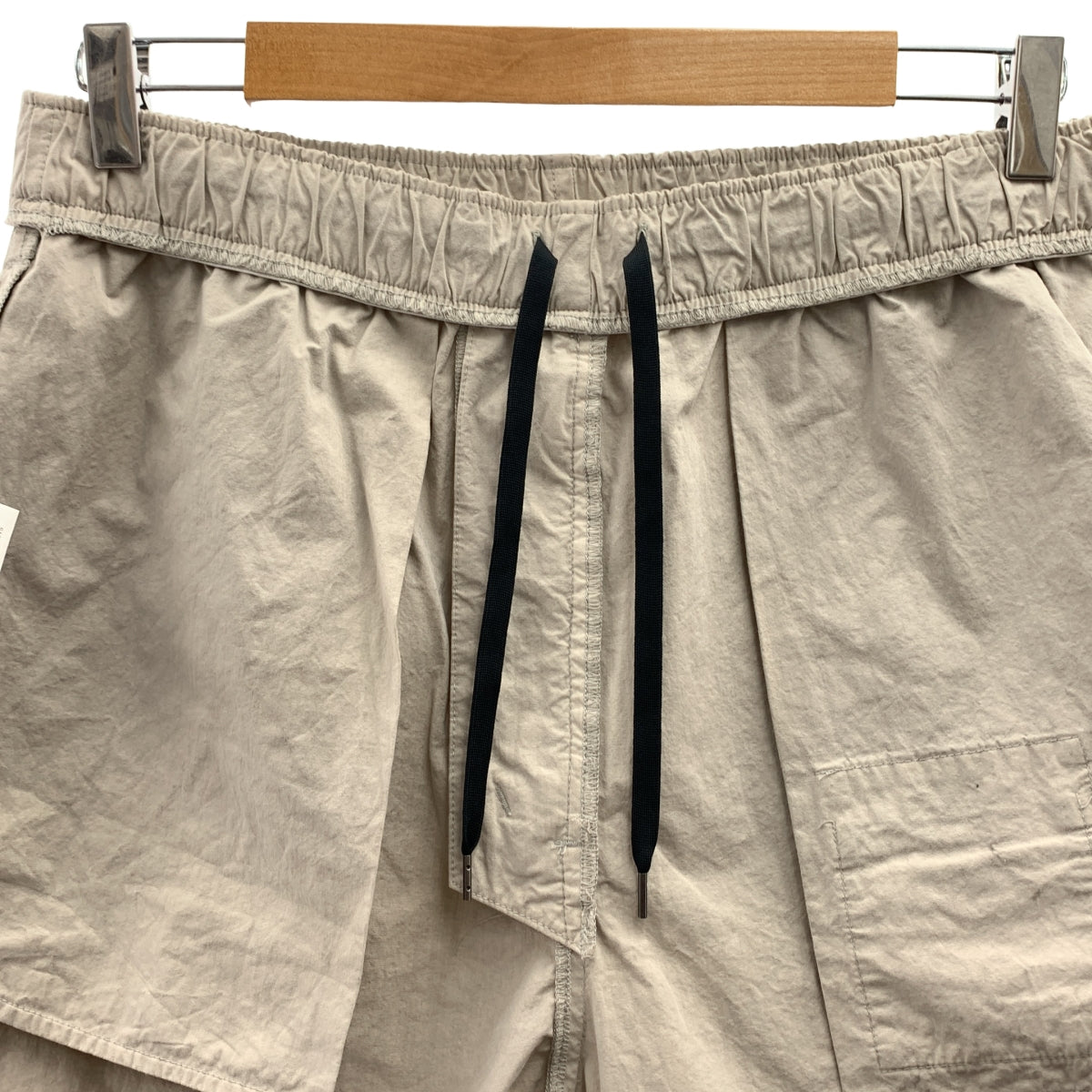 N.HOOLYWOOD / 엔 할리우드 | WIDE EASY SHORTS / 드로스트링 와이드 이지 반바지 반바지 | 40 | 남성