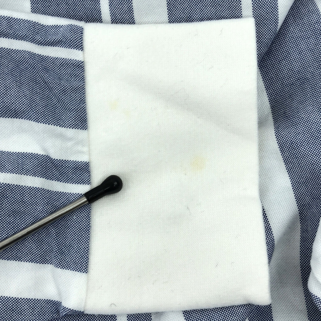 環球七號 |銑削組合圓領寬連身裙 |藍色/白色|女性的