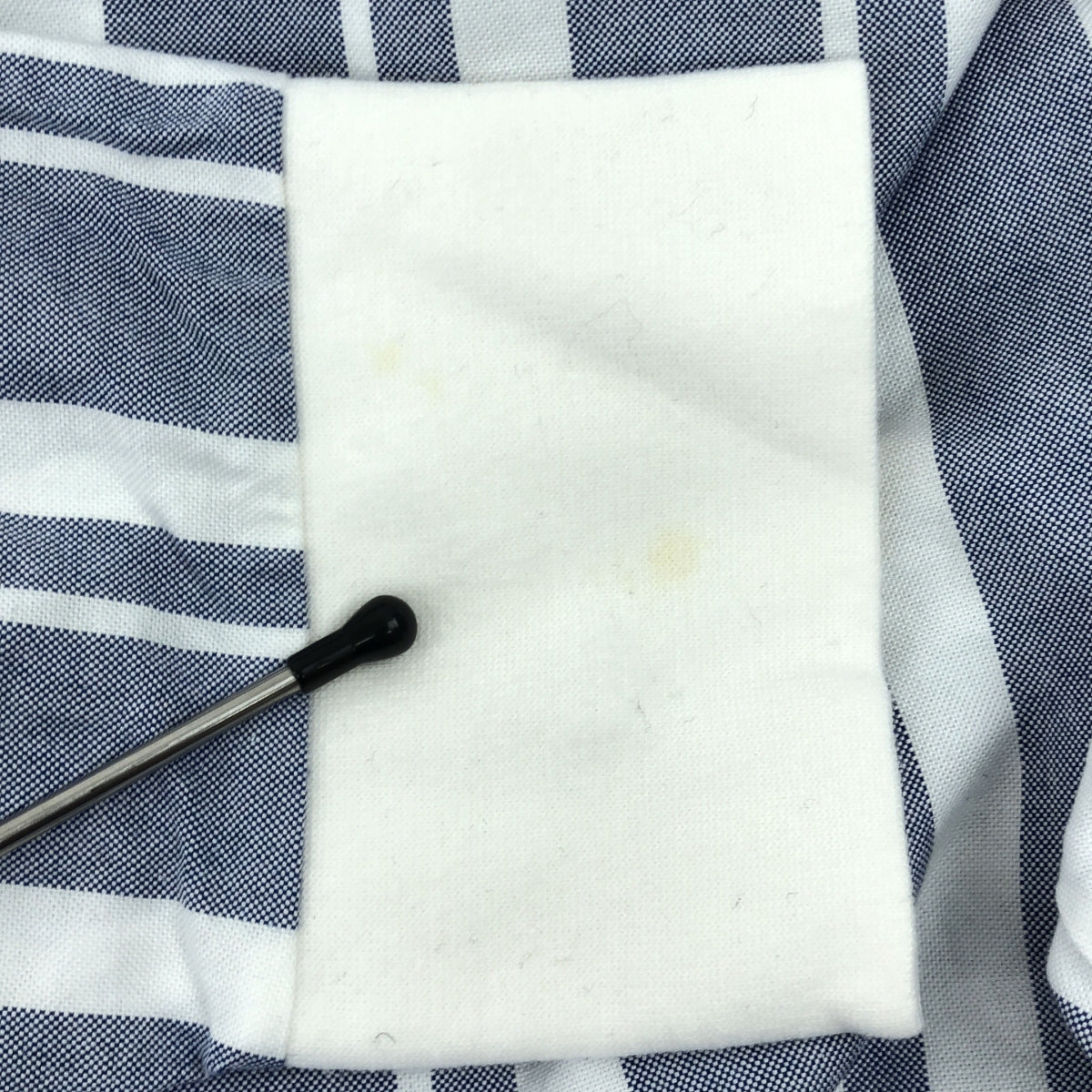 環球七號 |銑削組合圓領寬連身裙 |藍色/白色|女性的
