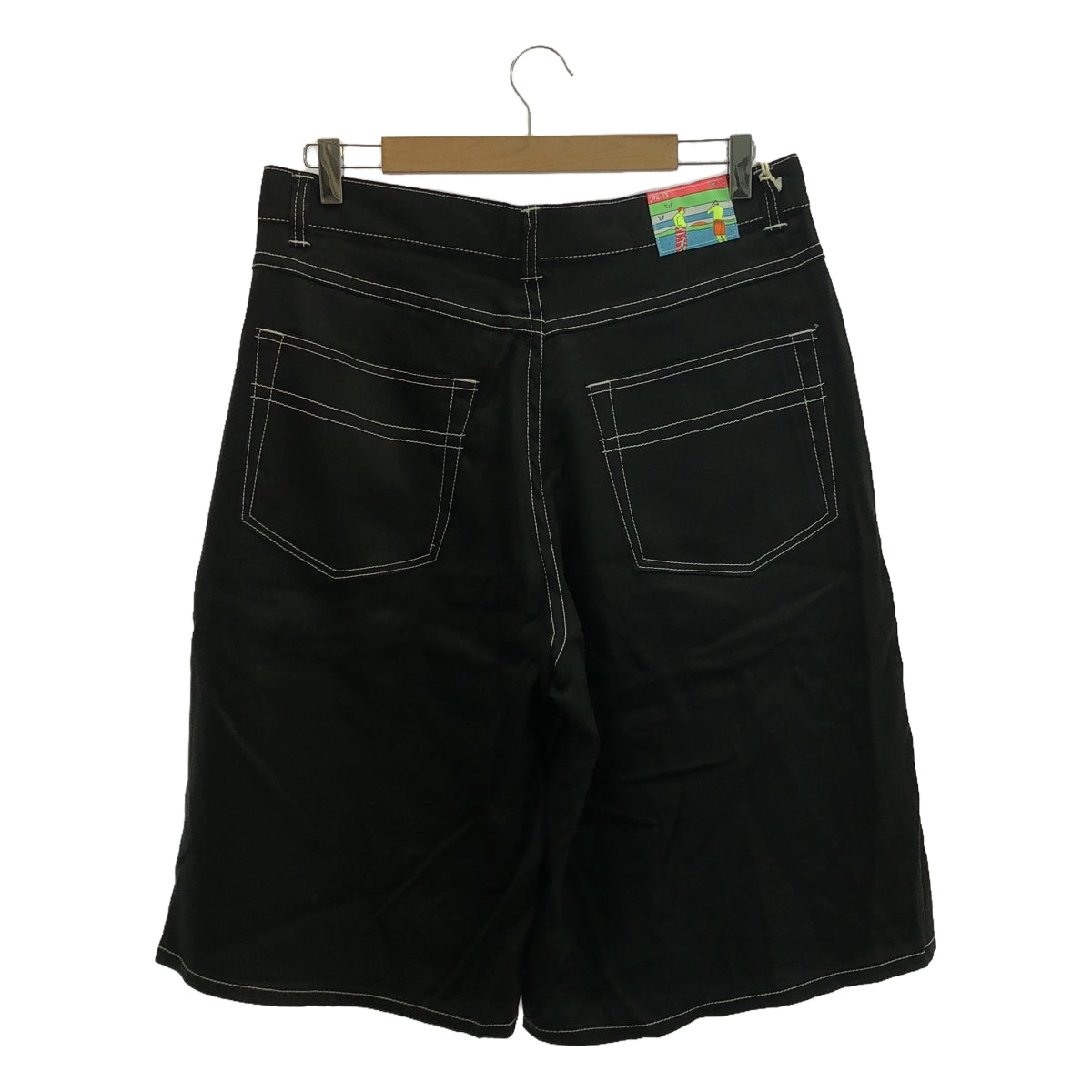 NEAT / 니트 | 2023SS | LYOCELL CHINO BEACH LOOSE SHORTS | XL | 블랙 | 남성