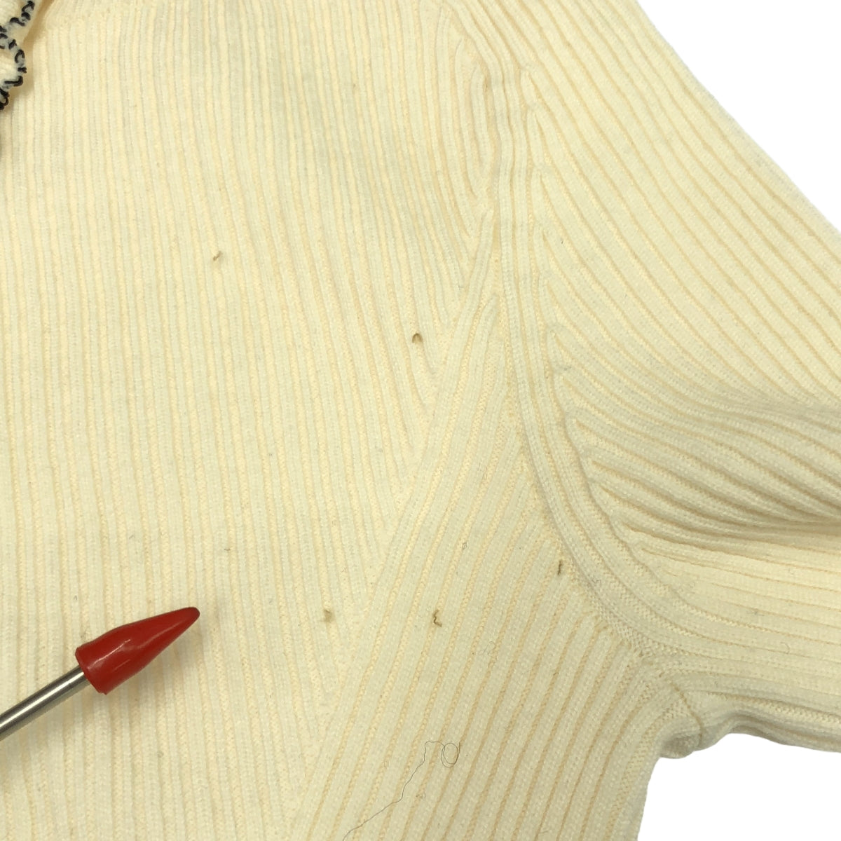 3.1 Phillip Lim |前褶喇叭袖羅紋開襟衫 | XS |象牙 |女性的