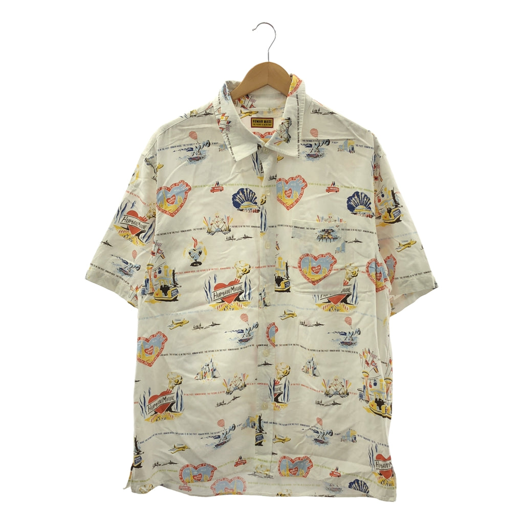 HUMAN MADE / 휴먼 메이드 | 총 무늬 오버 실루엣 셔츠 | XXL | 남성