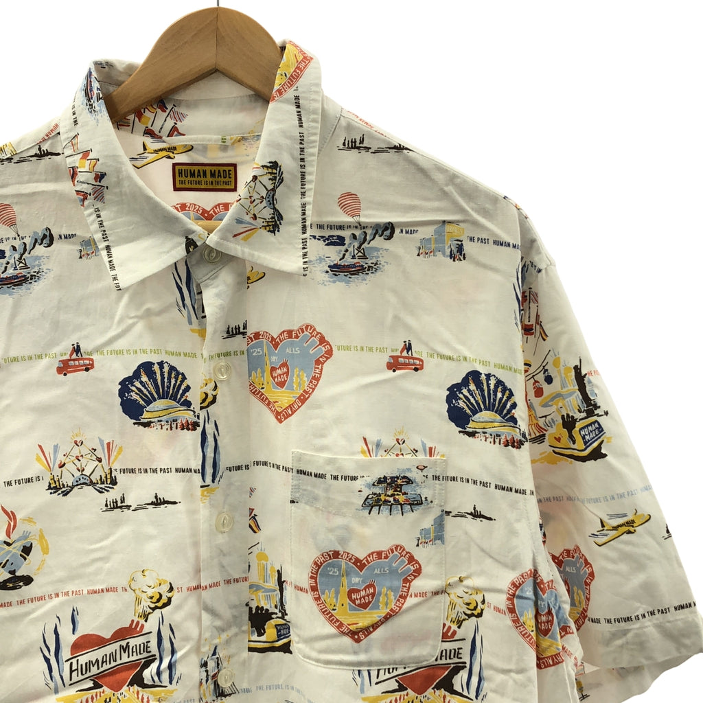 HUMAN MADE / 휴먼 메이드 | 총 무늬 오버 실루엣 셔츠 | XXL | 남성
