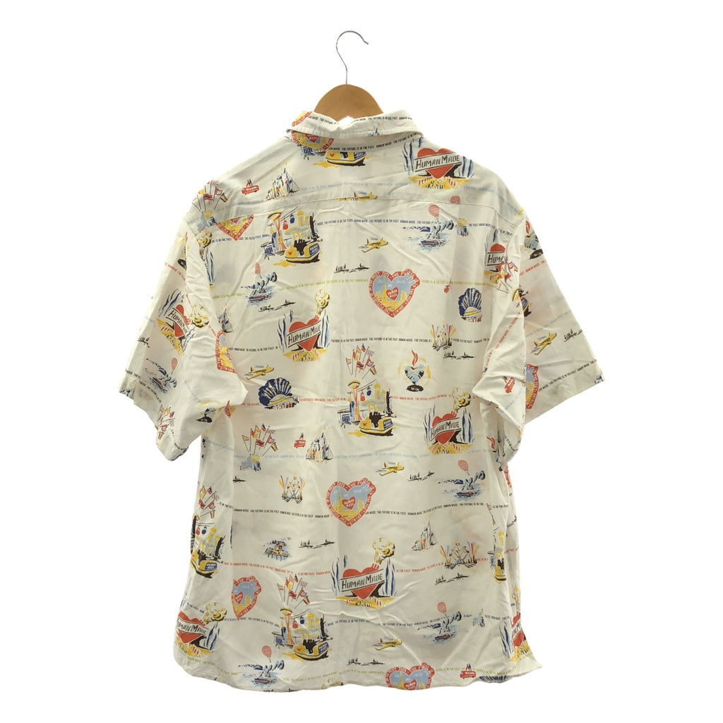 HUMAN MADE / 휴먼 메이드 | 총 무늬 오버 실루엣 셔츠 | XXL | 남성