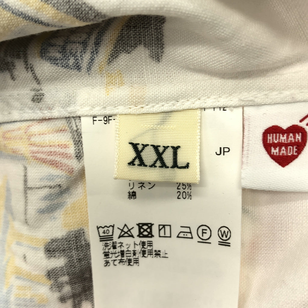 HUMAN MADE / 휴먼 메이드 | 총 무늬 오버 실루엣 셔츠 | XXL | 남성