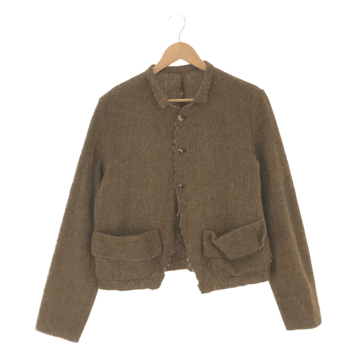 [Good Condition] ISABELLA STEFANELLI | 2019AW | Ted Fox Tweed Jacket | Size 3 | Brown | Men's