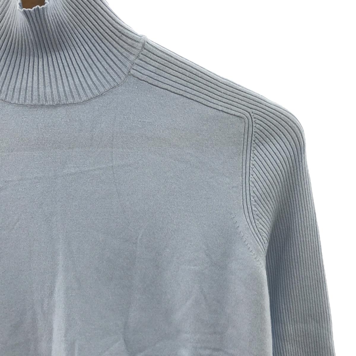 BEIGE, / Beige | Ribbed high gauge turtleneck knit |