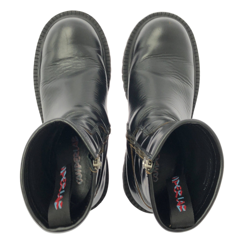 CAMPERLAB / カンペールラボ | EKI エキ チャンキーソール レザー サイドジップブーツ | 42 | メンズ