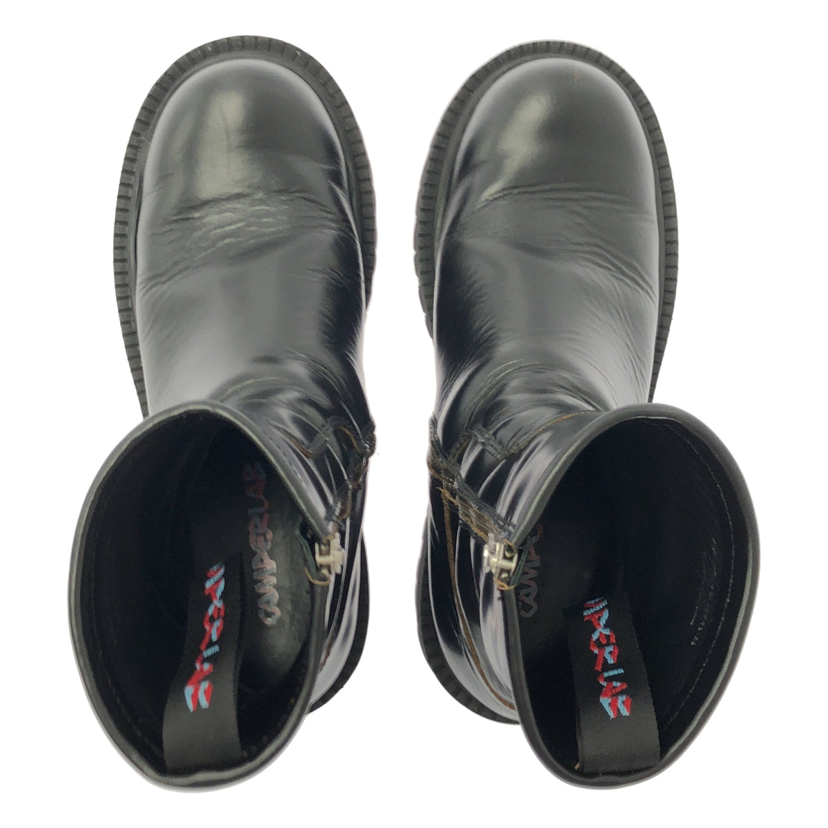 CAMPERLAB / カンペールラボ | EKI エキ チャンキーソール レザー サイドジップブーツ | 42 | メンズ