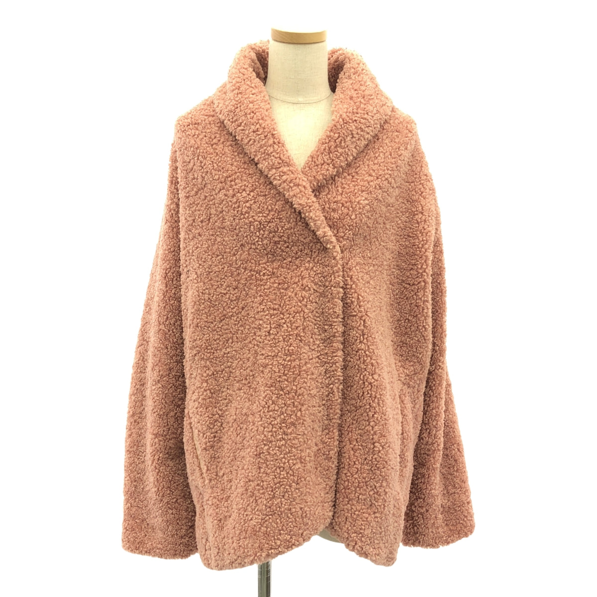 forte_forte / 포르테 포르테 | 숄 컬러 보아 재킷 | 0 | 핑크 | 여성