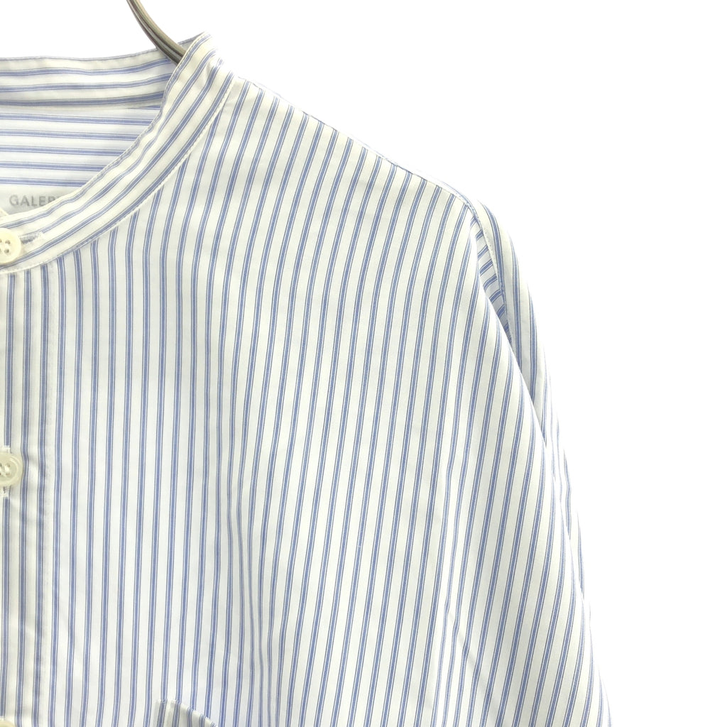 GALERIE VIE | 纖維素府綢立領襯衫 | 尺寸 36 | 女款