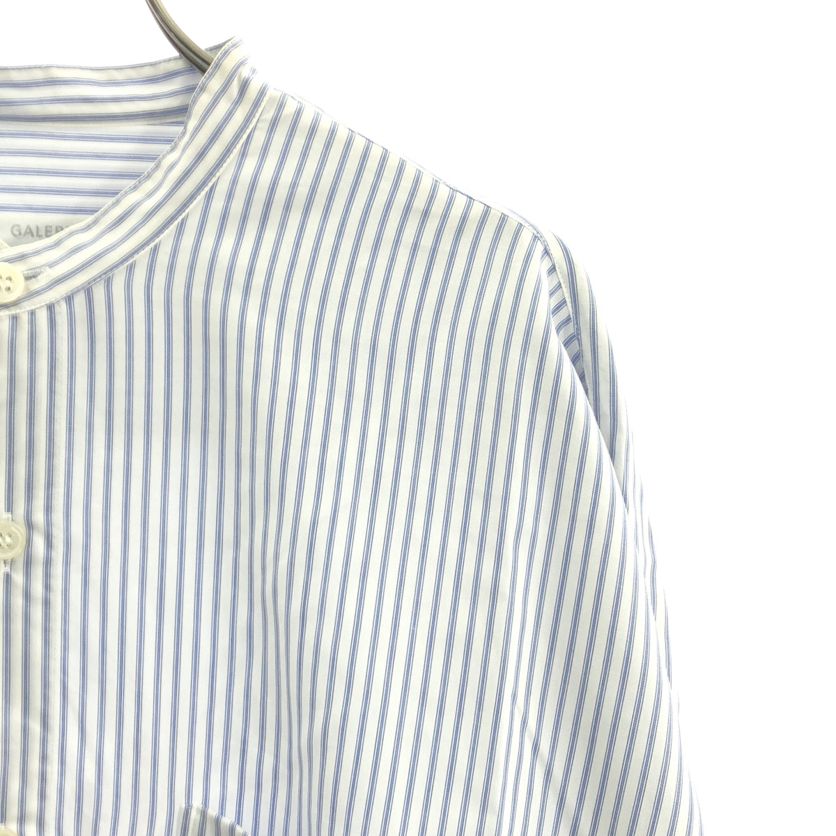 GALERIE VIE | 纖維素府綢立領襯衫 | 尺寸 36 |