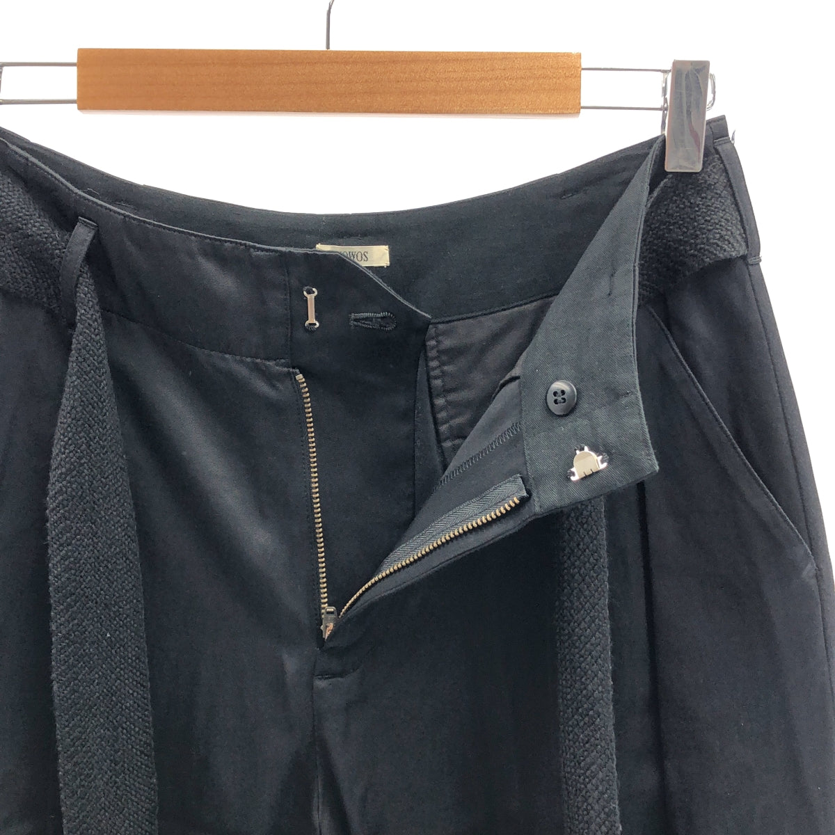 NOWOS / 노워스 | Rrayon tuck pants 탁 테이퍼드 팬츠 | M | 여성