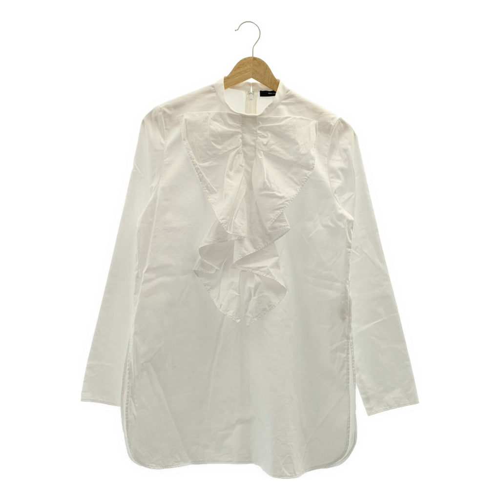 YOKO CHAN / 요코찬 | 볼륨 래플 코튼 셔츠 | F | 여성