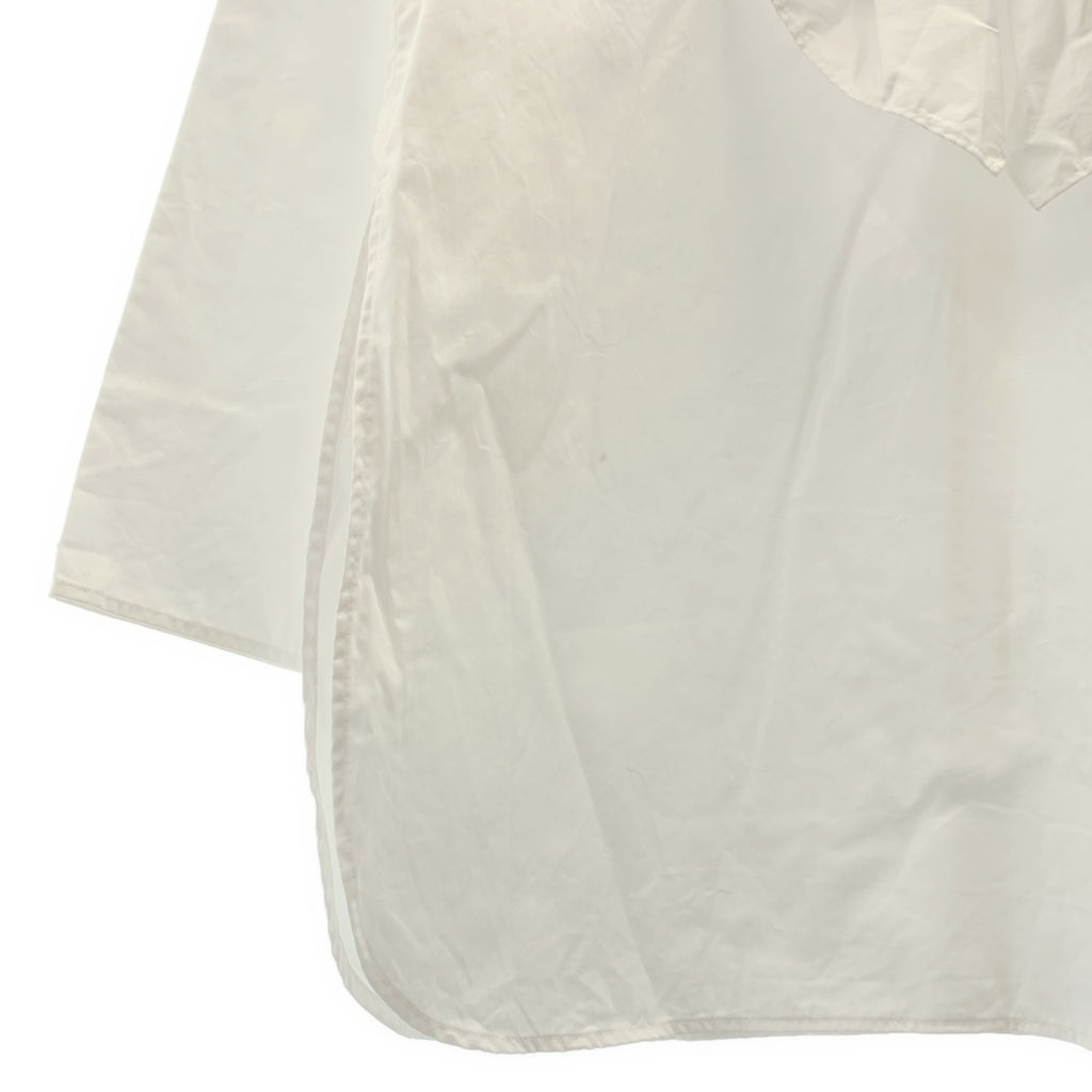 YOKO CHAN / 요코찬 | 볼륨 래플 코튼 셔츠 | F | 여성