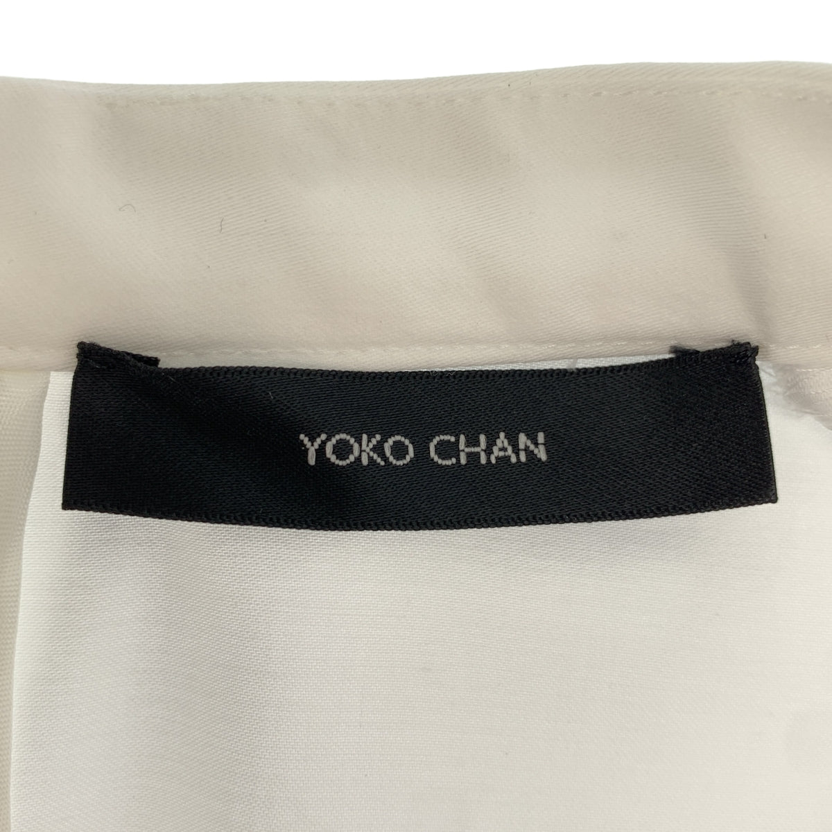 YOKO CHAN / 요코찬 | 볼륨 래플 코튼 셔츠 | F | 여성