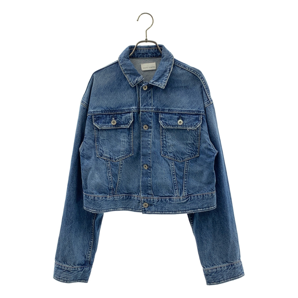 upper hights / 어퍼 하이츠 | THE CROPPED JEAN JK 크롭드 데님 재킷 | 1 |