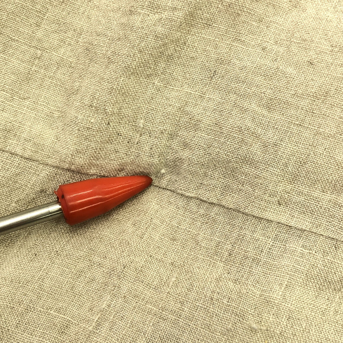 veritecoeur / ヴェリテクール | リネン サイド プリーツ ワンピース | F | ベージュ | レディース