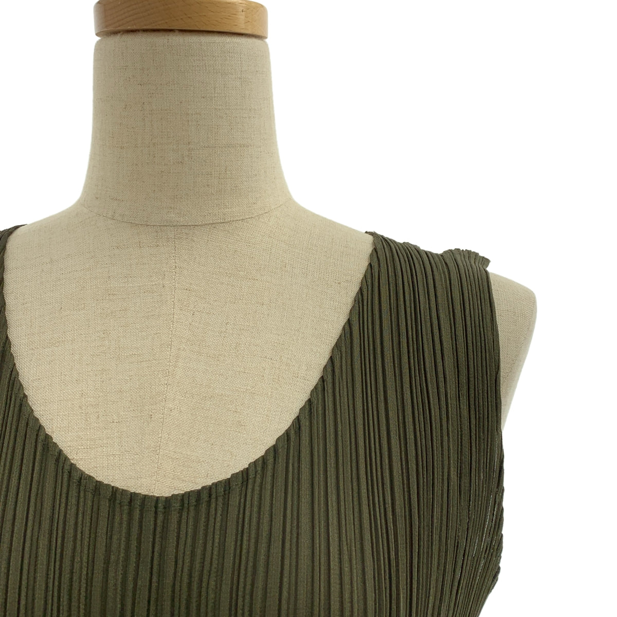 PLEATS PLEASE ISSEY MIYAKE / プリーツプリーズイッセイミヤケ | 1999SS | サイドスリット ノースリーブ ドレス ワンピース | 5 | レディース