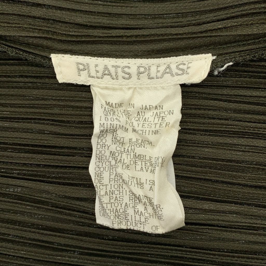 PLEATS PLEASE ISSEY MIYAKE / プリーツプリーズイッセイミヤケ | 1999SS | サイドスリット ノースリーブ ドレス ワンピース | 5 | レディース