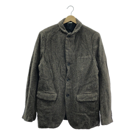 COMME des GARCONS HOMME DEUX / 컴데 갤슨 옴두 | 2024AW | 울 絨絨 3B 싱글 브레스트 테일러드 재킷 / 총 안감 | L | 남성